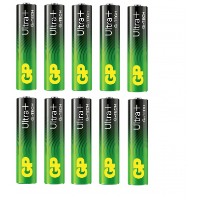 GP Bateria alkaliczna AAA LR03ULTRA PLUS 10szt. EMOS (B0314G)